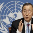 File photo of U.N. Secretary-General Ban addressing a news conference at the United Nations European headquarters in Geneva