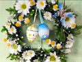 Украшаем дом пасхальными венками