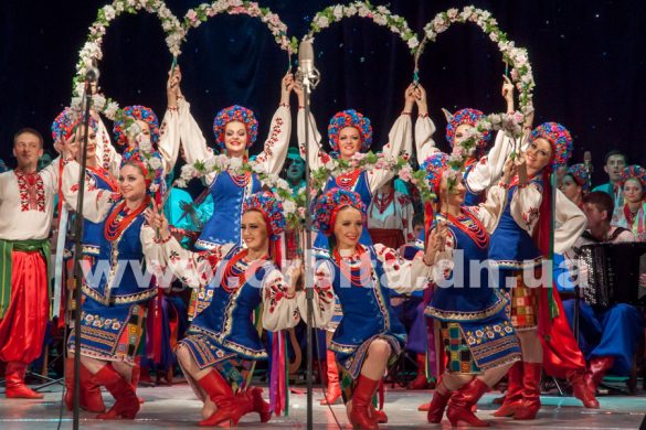 В Красноармейске выступил легендарный хор имени Веревки