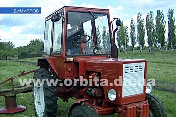 В Димитрове продолжают работы по благоустройству