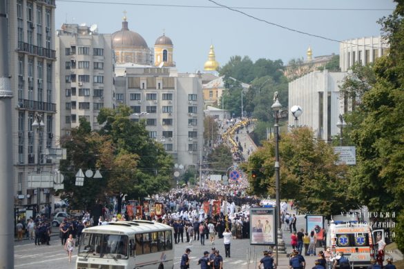 Всеукраинский Крестный ход завершился в Киеве