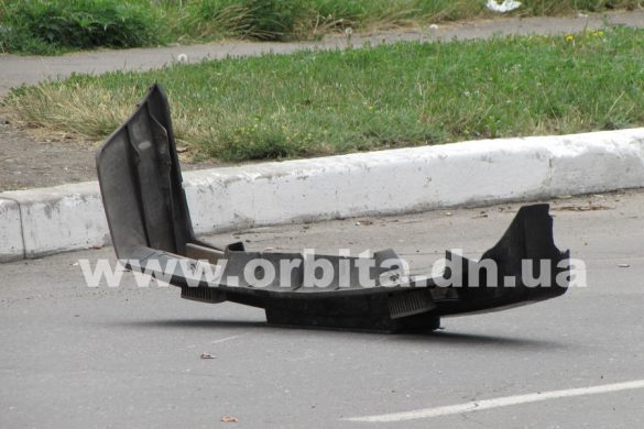 В районе Покровской ЦРБ произошла авария