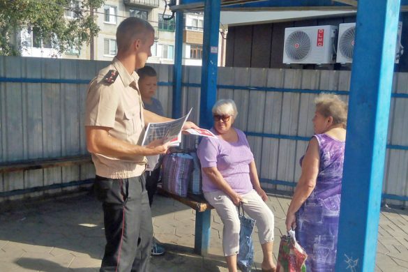 Сотрудники ГПСО-9 Покровска провели профилактическую работу среди населения