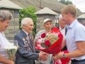 Дмитрий Середенко в 90-летний юбилей принимал поздравления от властей Мирнограда