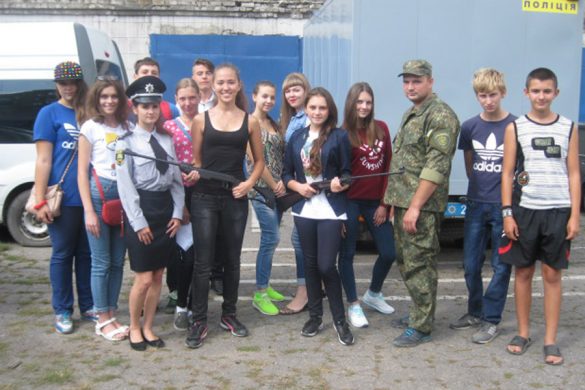 Майбутні поліцейські з Покровська розпочали новий навчальний рік