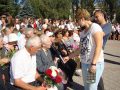 В Покровске освобождение Донбасса отметили митингом у вечного огня
