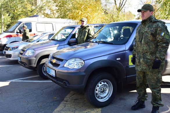 Полиция Мирнограда получила новый служебный автомобиль