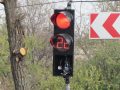 В Покровске кому-то помешал светофор