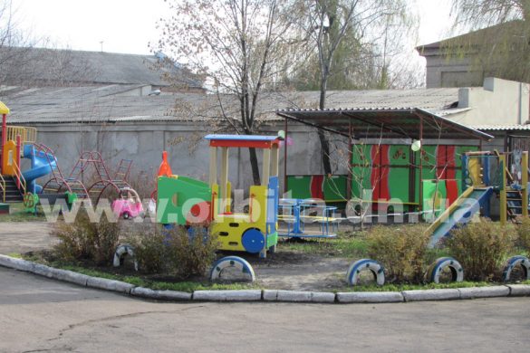В Центре реабилитации «Милосердие» города Покровска торжественно открыли детскую площадку