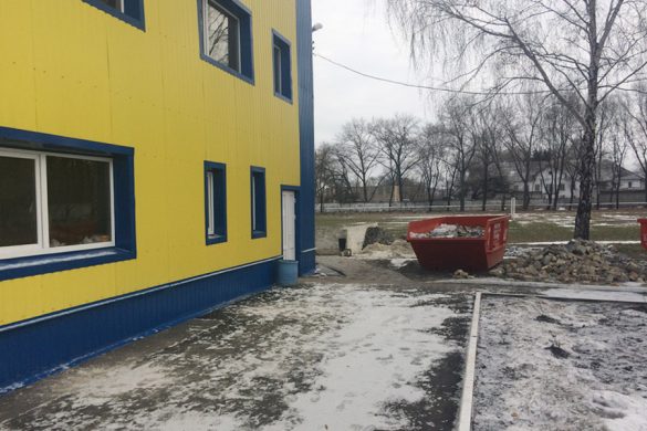 В СК «Металлург» снова ремонт