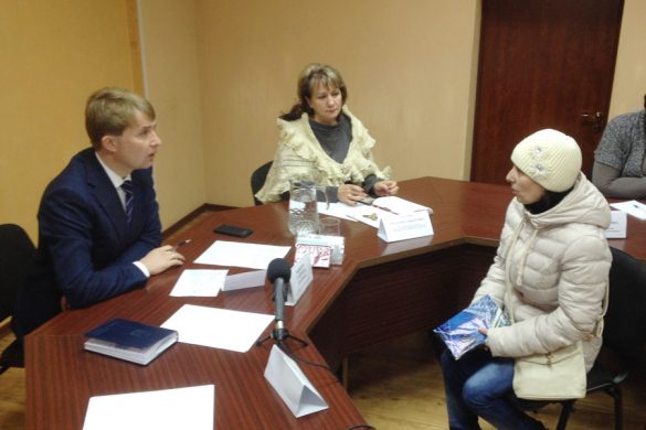 В Мирнограде прием жителей провели городской голова и представитель ОГА
