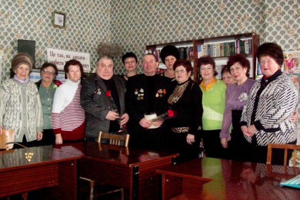 В библиотеке города Покровска прошла встреча с афганцами