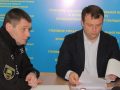 Покровский мэр провел прием граждан в городском отделе полиции