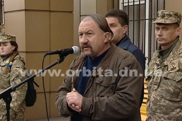 В Покровске побывал волонтерский агитпоезд