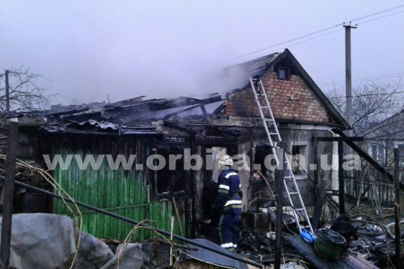 В поселке Новоэкономическое при пожаре спасена женщина