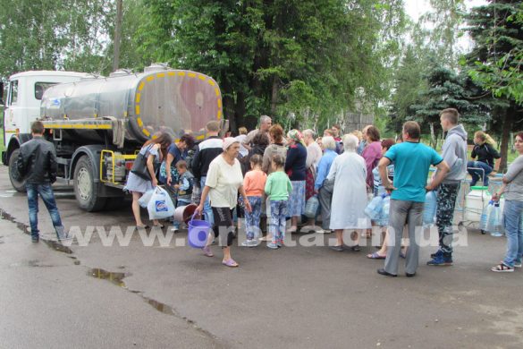 Как Мирноград борется с безводьем
