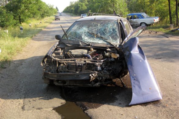 В Добропільському районі зіткнулися два автомобілі