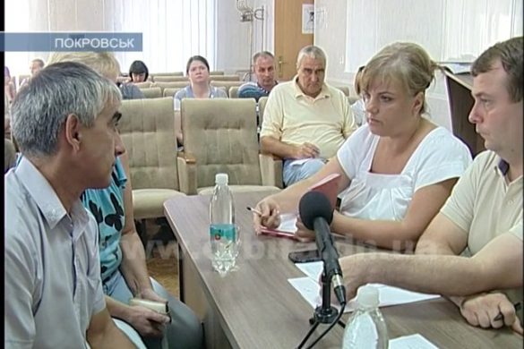 Городской голова Покровска выслушал жалобы жителей