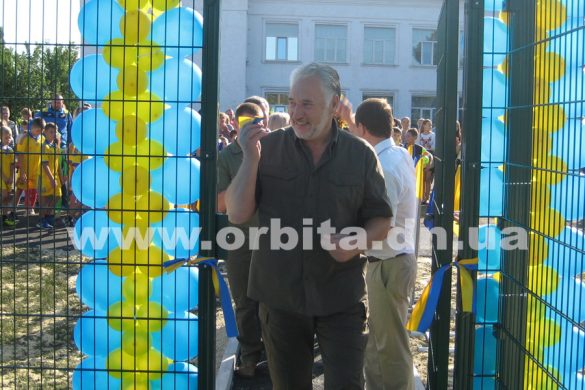 В поселке Шевченко открыли новую спортивную площадку