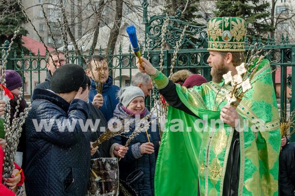 Вербное воскресенье в Покровске