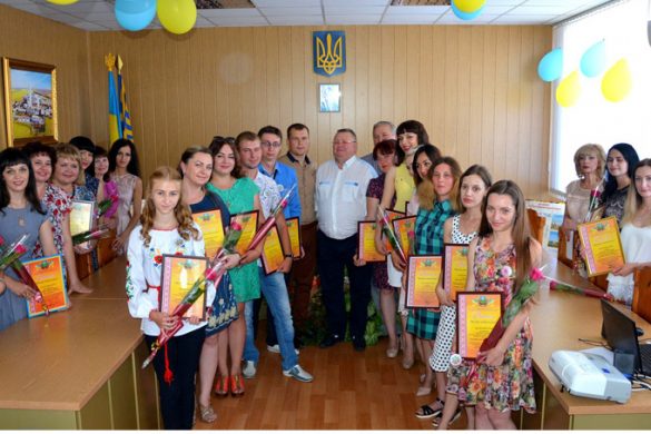 У Покровській РДА привітали кращу молодь району
