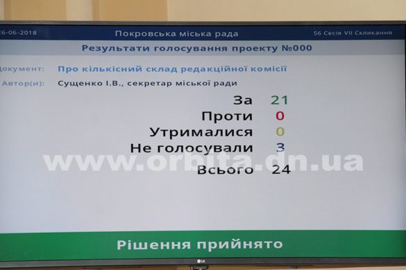 Голосування, дискусії та напад на депутата – у Покровську відбулась сесія міськради