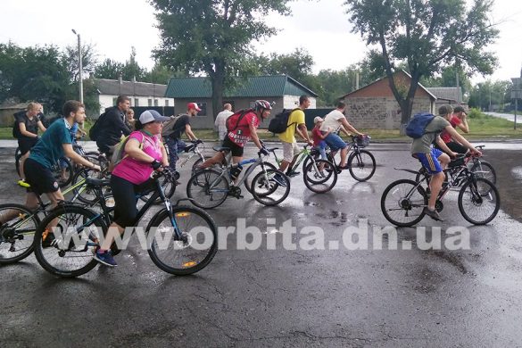 Велопробег Покровск – поселок Шевченко объединил сторонников здорового образа жизни и ценителей истории
