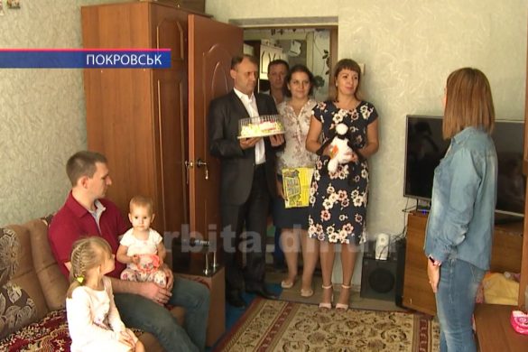 «Моя сім’я»: представники «ШУ «Покровське» відвідали молоді родини гірників