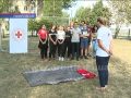 Волонтери Червоного Хреста навчали дітей надавати першу допомогу