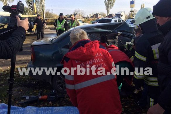 В Покровске произошло серьезное ДТП с пострадавшими