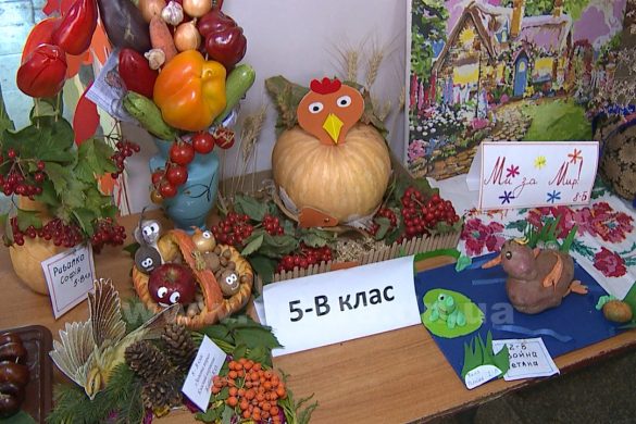 Выставка «Осенняя фантазия» в ОШ №12