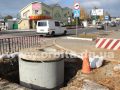 У центрі міста триває ремонт самопливного колектора