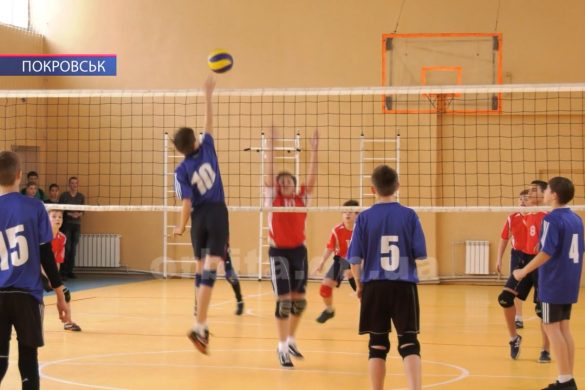 У Покровську пройшла обласна першість з волейболу