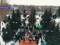 І свято, і благодійна акція: «Світло Різдвяної зірки» засяяло на алеї Шахтарської Слави