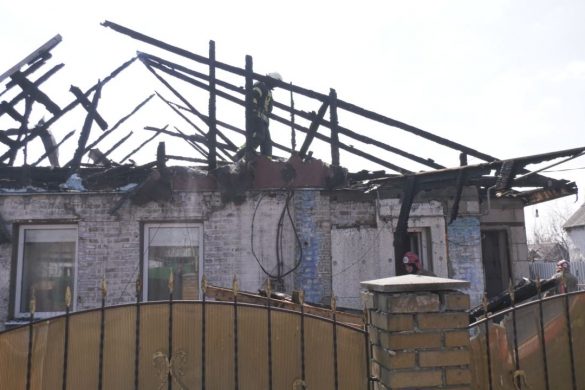 Вогняне лихо наробило біди - пошкоджено приватні домогосподарства