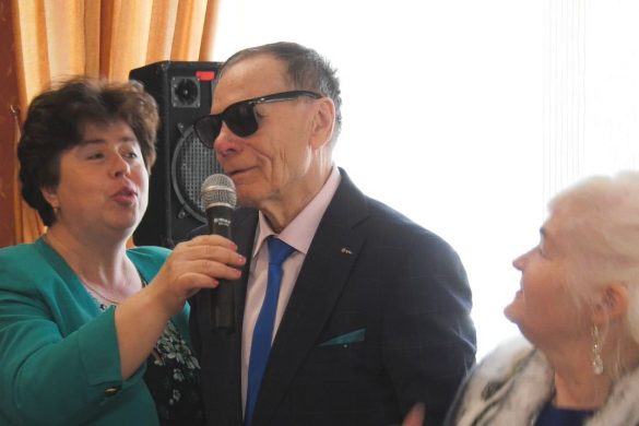 80-річний ювілей відзначає голова Громадської організації «Покровське товариство сліпих»