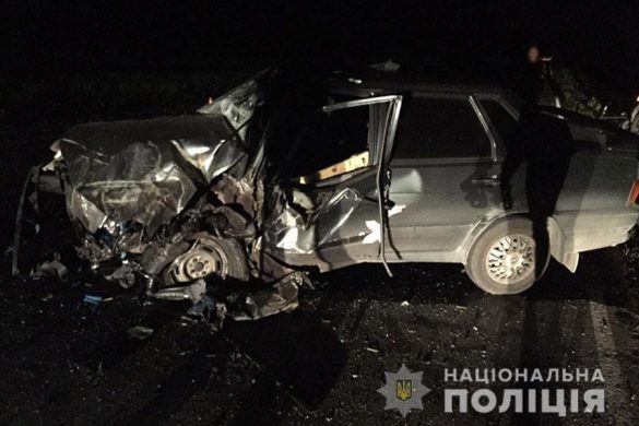 Біля Селидового внаслідок ДТП постраждали троє громадян, з них двоє дітей
