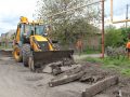 Ремонт вулиці Шмідта триває - замінюють бордюрний камінь