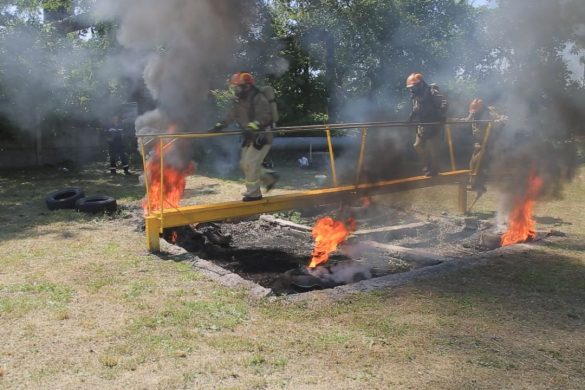 Як завжди видовищно та професійно - визначено кращу ланку газодимозахисної служби Донецької області
