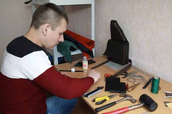 Шахтарський бренд шкіряної галантереї