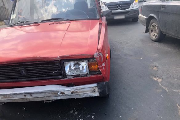 В Покровске произошло ДТП