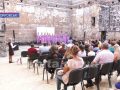 У будівлі згорілого кінотеатру «Мир» презентували культурний простір «Щедрик-парк»