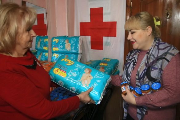 Покровська організація Товариства Червоного Хреста надає допомогу сім’ям з дітьми