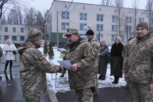 Привітання, подарунки та нагороди до Дня ЗСУ отримали військові медики 66-го Львівського мобільного шпиталю