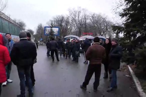 Акция протеста в ГП «УК «Краснолиманская» 12.12.2019 (запись трансляции)