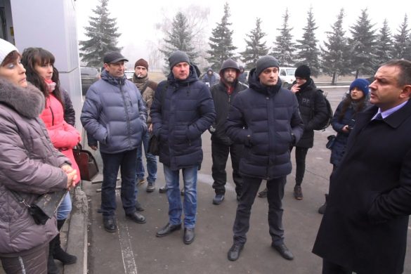 Гірники «Краснолиманської» знов вийшли на акцію протесту через невиплату зарплат