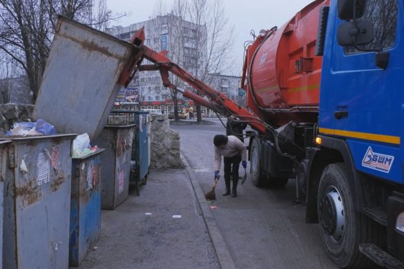 Сучасна техніка на варті порядку - чистоту в Мирнограді підтримує міське БОКГ