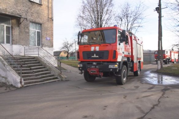 Тренувальну ліквідацію пожежі провели рятувальники у Покровській клінічній ЛІЛ