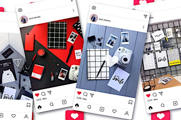 Данило Білицький  фотографує в стилі flat lay