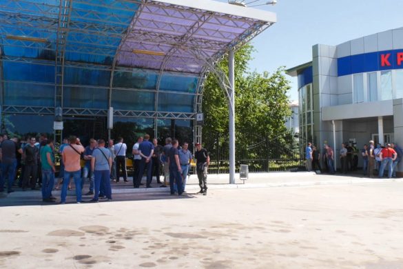 Протест гірників триває - шахтарі «Краснолиманської» відстоюють свої права